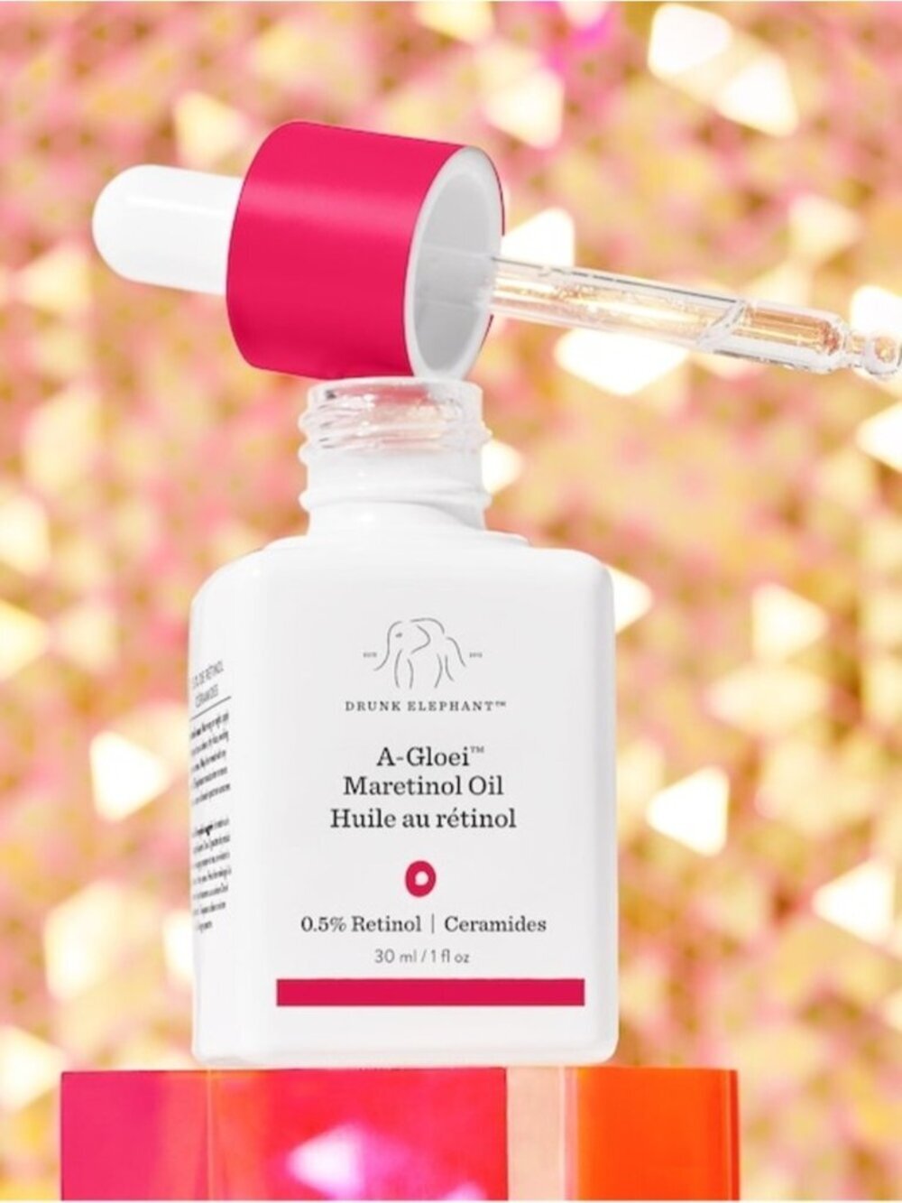 BRAND NEW Drunk Elephant A-Gloei Retinol Anti-aging Oil Full Size 30 mL / 1 oz